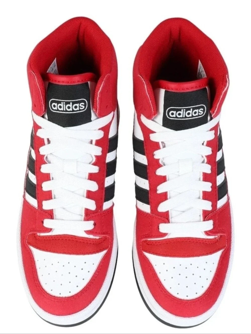 Adidas-BREAK START Mid 'Team Power Red Cloud White'-UNISEX SIZE 8 Men/9 Women